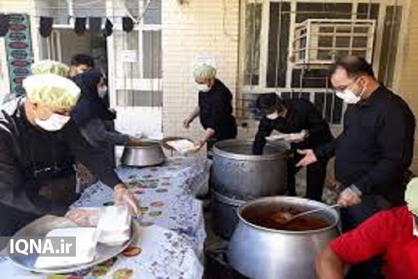 برپایی ایستگاه صلواتی به مناسبت ایام فاطمی در روستای اجیرلو