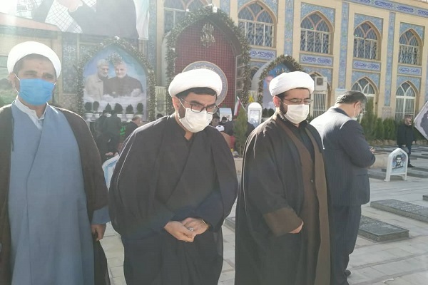 ادای احترام رئیس سازمان دارالقرآن الکریم کشور به مقام سردار دلها