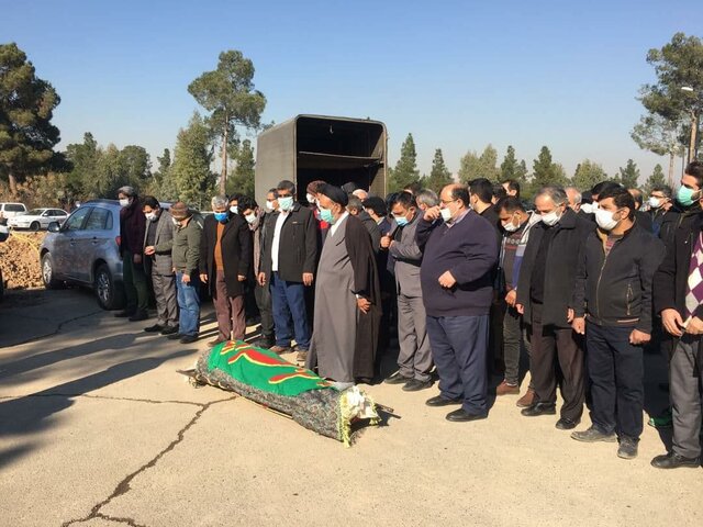 بدرقه سیدمصطفی فاطمی تا خانه ابدی