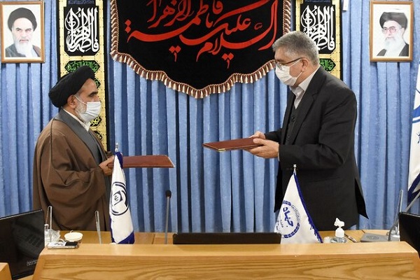 امضای تفاهمنامه مشترک جهاد دانشگاهی کشور با مرکز خدمات حوزه علمیه امضای تفاهمنامه مشترک جهاد دانشگاهی کشور با مرکز خدمات حوزه علمیه