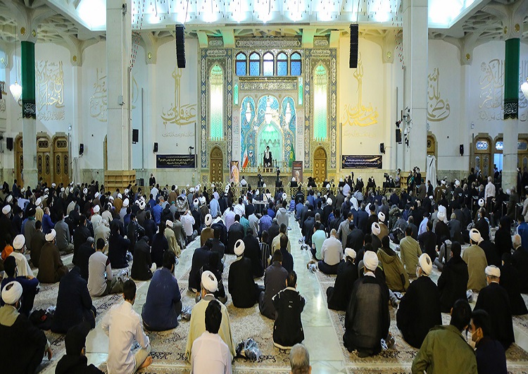 چهلم آیت&zwnj;الله مصباح یزدی در حرم حضرت معصومه(س) برگزار شد