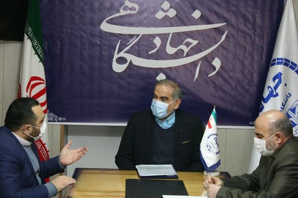 ارسالی| دیدار رئیس جهاد دانشگاهی آذربایجان&zwnj;غربی با معاون استاندار
