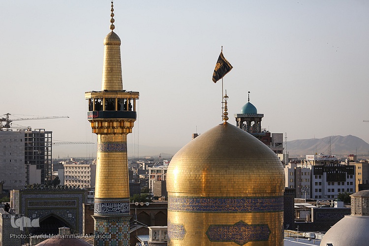 برگزاری مراسم سوگواری شهادت حضرت موسی بن جعفر(ع) در حرم مطهر رضوی