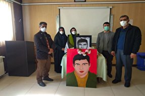 رونمایی از تمثال شهید «هاشم اخترشمار» در مرکز علمی‌ کاربردی جهاددانشگاهی رشت