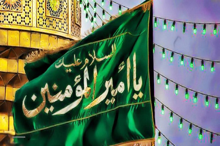 برگزاری جشن میلاد حضرت علی(ع) در امامزاده عبدالله همدان