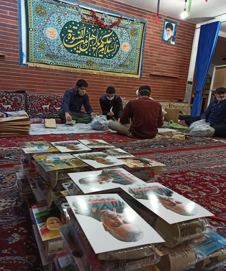 فعالیت جهادگران همدانی در پویش به رسم حاج قاسم