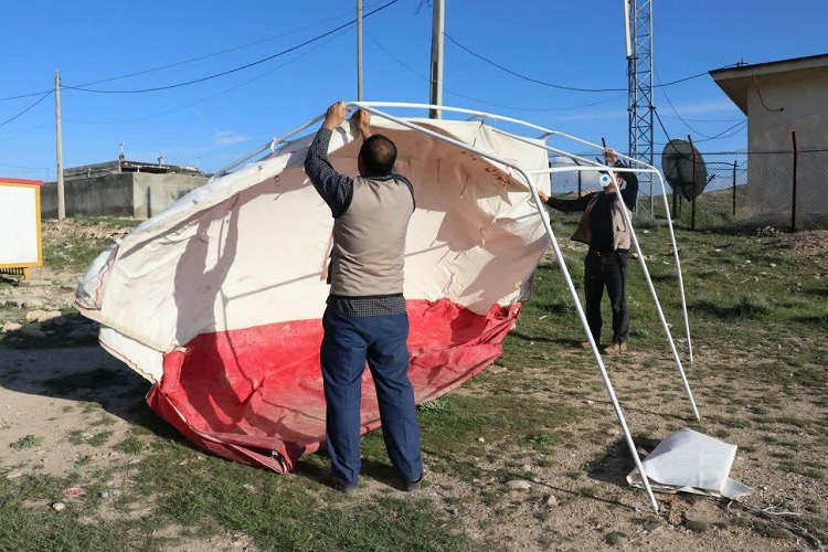 عکس | حضور گروه جهادی شهید سلگی در روستای محروم دارقشلاق