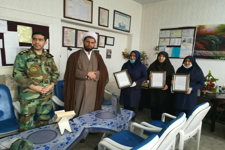 اساتید قرآنی لشکر ۸۴ تجلیل شدند