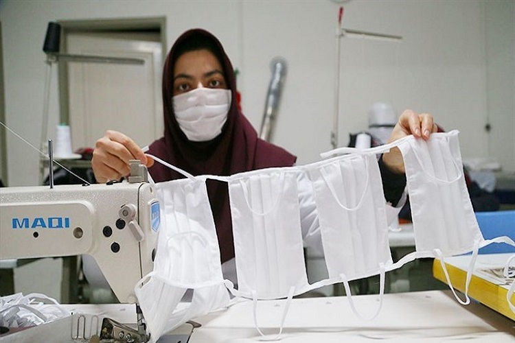 اهدای ۲۵ رول پارچه تولید ماسک به گروههای جهادی اهدای ۲۵ رول پارچه تولید ماسک به گروههای جهادی