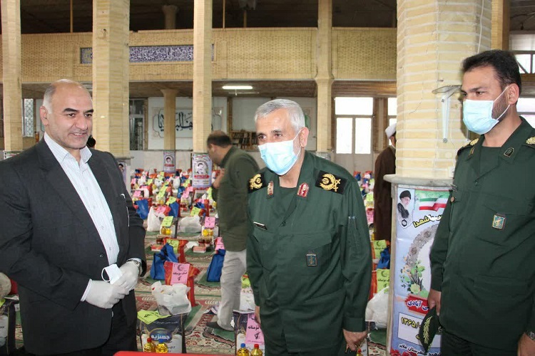 توزیع 3500 بسته غذایی در ملایر