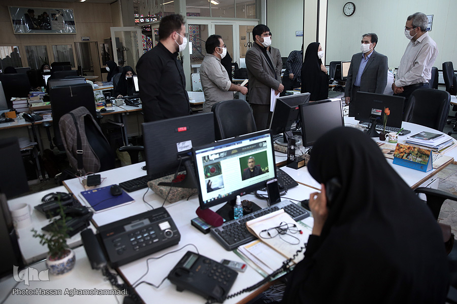 بازدید مدیرعامل بیمه سلامت از ایکنا/ اهمیت جهاد دانشگاهی در تربیت مدیرجمهوری اسلامی