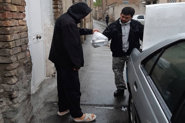 سایه‌بان مهر بر محله هرندی تهران