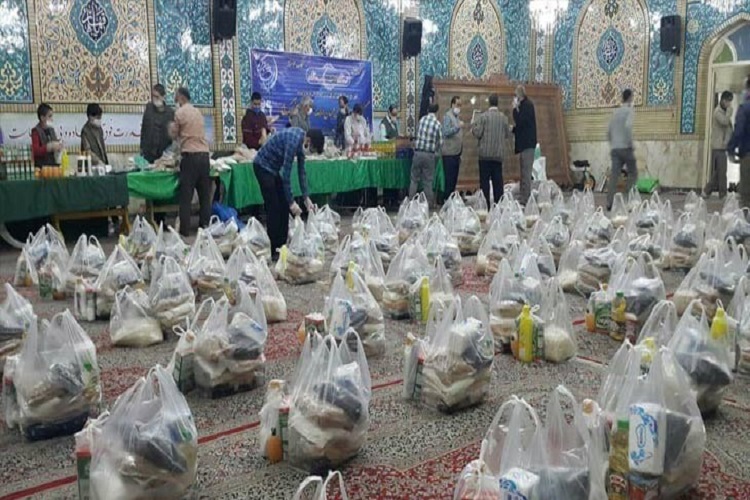 توزیع 2 هزار بسته غذایی بین نیازمندان کرجی توزیع 2 هزار بسته غذایی بین نیازمندان کرجی