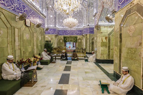 برگزاری مسابقات قرآن رمضانی در آستان حسینی/ مراسم ختم قرآن رمضانی در آستان عباسی +عکس 