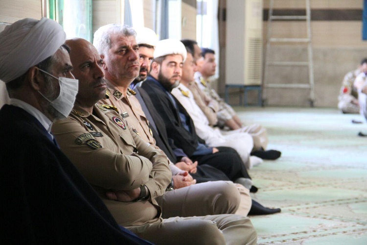 برگزاری مراسم بزرگداشت ارتحال امام(ره) در مرکز آموزش تفنگداران و تکاوران منجیل