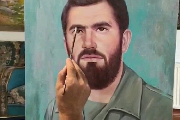 ۳ اثر نقاشی پرتره شهدای کهگیلویه&zwnj;وبویراحمد تولید شد