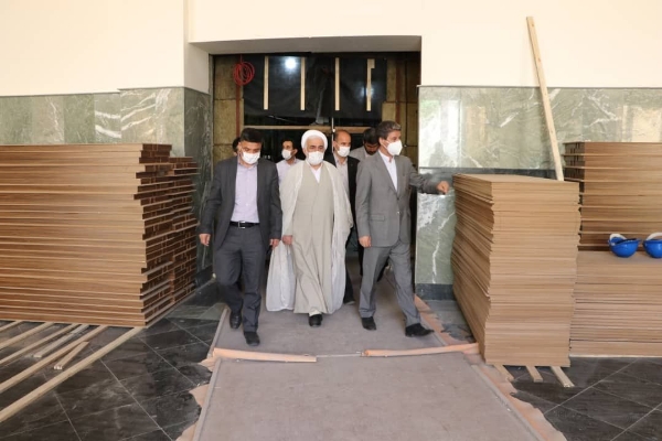پیشرفت ۹۸ درصدی احداث تالار مرکزی ارومیه