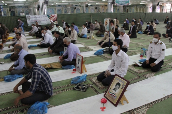 عکس | برپایی نماز جمعه شهرکرد، پس از ۳ ماه تعطیلی