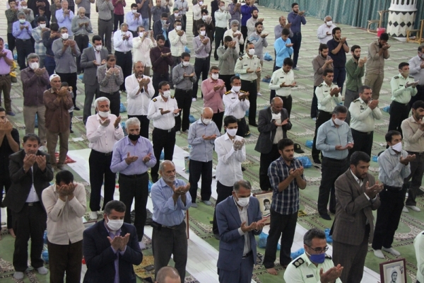 عکس | برپایی نماز جمعه شهرکرد، پس از ۳ ماه تعطیلی