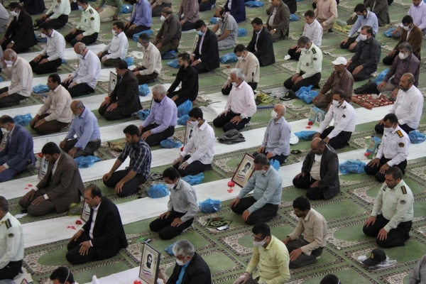عکس | برپایی نماز جمعه شهرکرد، پس از ۳ ماه تعطیلی