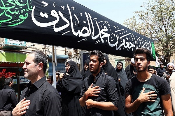 برگزاری مراسم سالروز شهادت امام جعفر صادق(ع) در ملایر