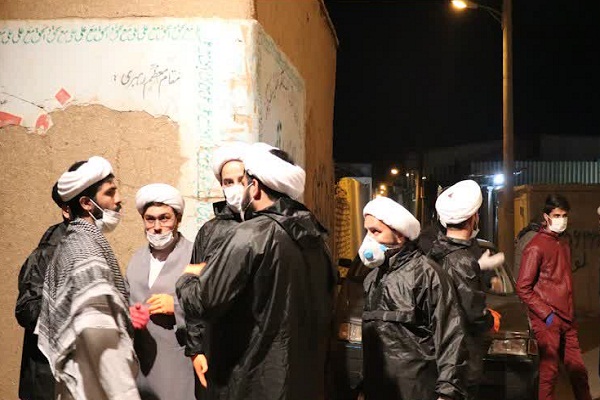فعالیت‌های جهادگران قرآن و نهج‌البلاغه در جبهه مبارزه با کرونا