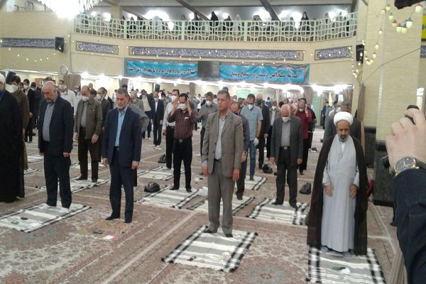 عکس | برپایی نماز عید فطر در سنندج