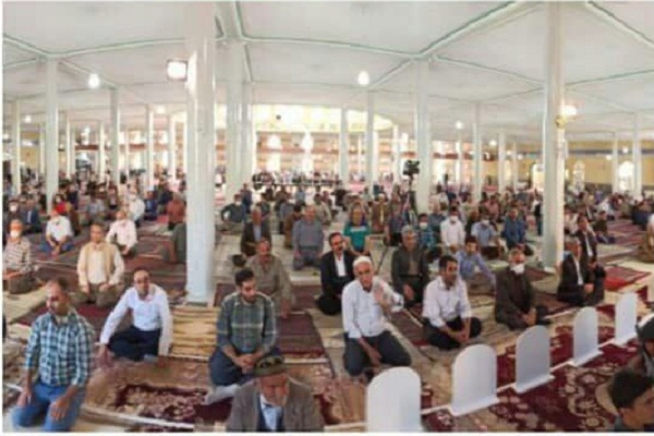 عکس | برپایی نماز عید فطر در سنندج
