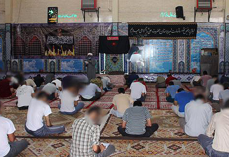 برگزاری مسابقه قرآنی در اندرزگاه تفکر زندان مرکزی یزد