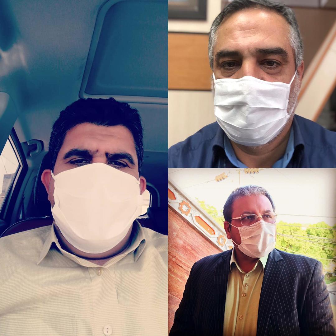همراهی جمعی از فعالان قرآنی با پویش «من ماسک می‌زنم»