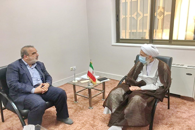 دیدار رئیس جهاد دانشگاهی با نماینده ولی فقیه در مازندران