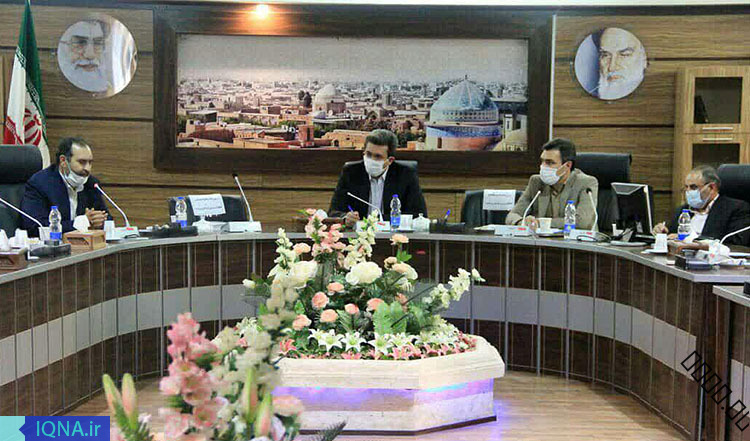 دیدار مداحان شهرستان یزد با فرماندار