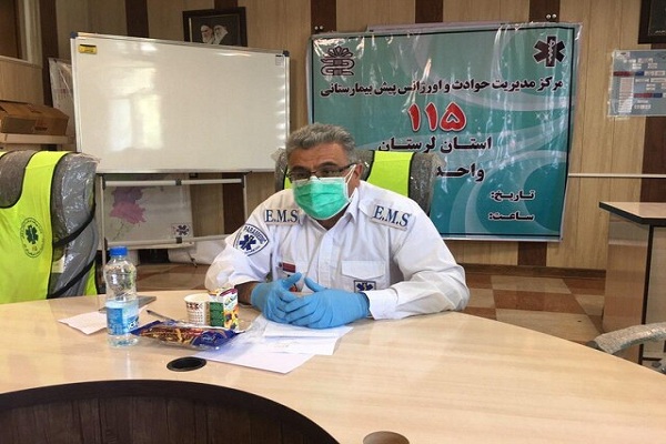 ابتلای ۴۰ نفر از کارکنان فوریت&zwnj;های پزشکی لرستان به کرونا