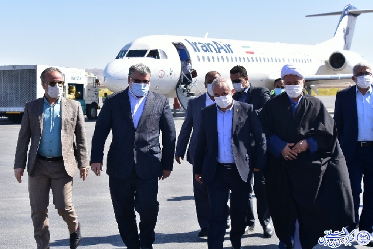 رئیس بنیاد شهید و امور ایثارگران وارد خراسان‌جنوبی شد