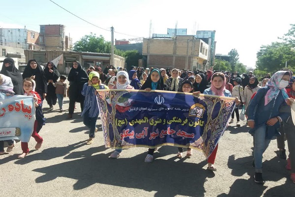 همایش پیاده روی بانوان به مناسبت دهه کرامت و روز دختر برگزار شد