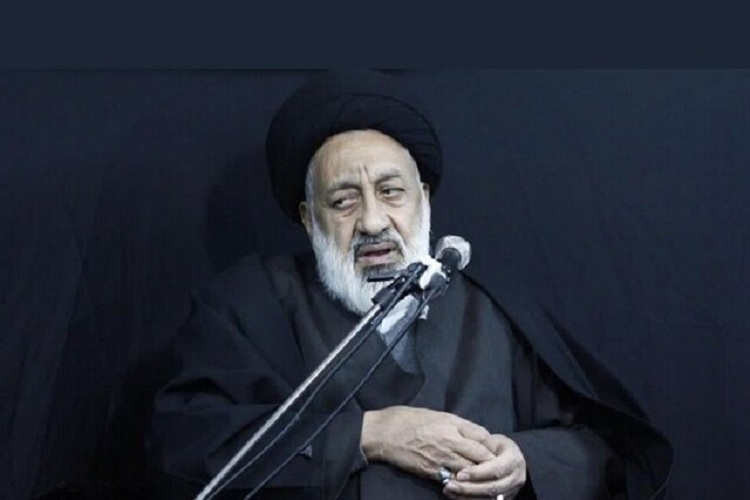تشییع پیکر حاج سید محمدحسن طباطبایی در حرم مطهر رضوی