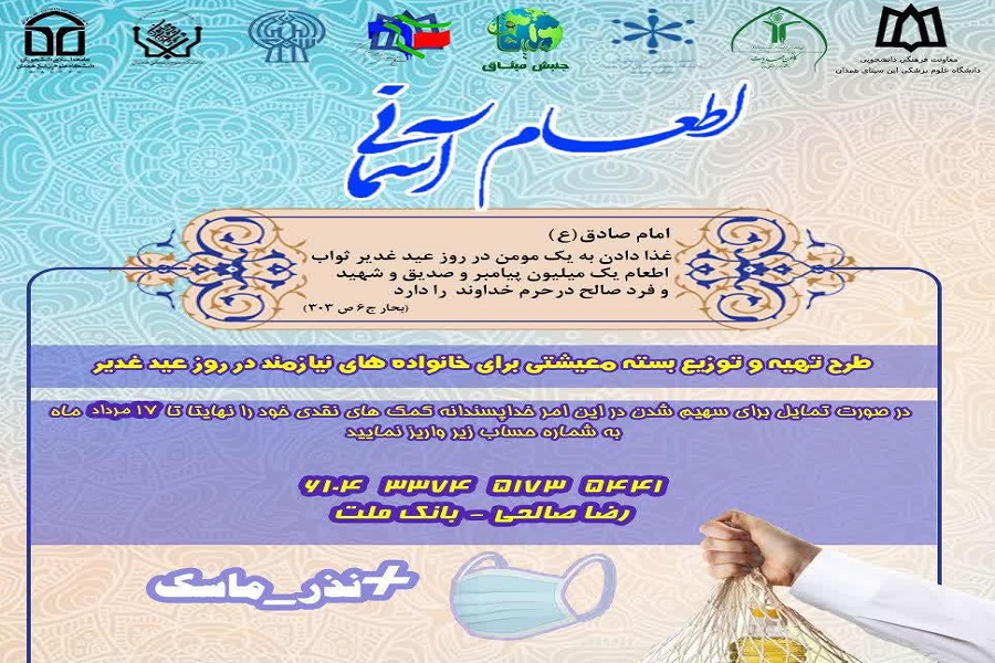 طرح اطعام آسمانی در همدان اجرا می&zwnj;شود