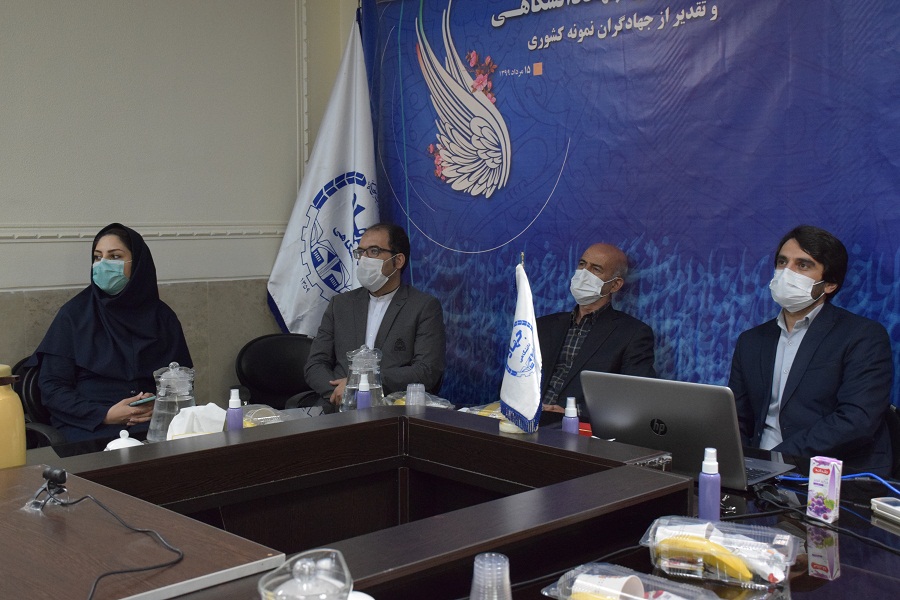 معاون پژوهشی جهاد دانشگاهی اصفهان جهادگر نمونه شد