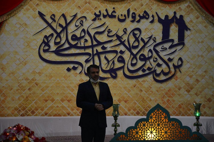 عکس | برگزاری جشن‌های مجای عید غدیر در حسینیه اعظم زنجان