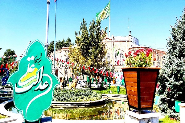 نصب ۶۷ المان ویژه عید غدیر در ارومیه