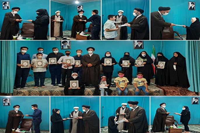 تجلیل از برگزیدگان جشنواره نماز جمعه در سلماس