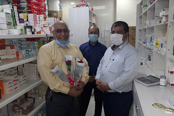 تجلیل از آزادگان داروساز در اهواز + عکس