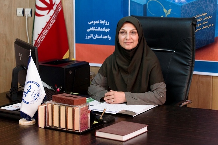 مهشید منزوی، دبیر شورای علمی و سرپرست دفتر تخصصی علوم انسانی، اجتماعی و هنر جهاددانشگاهی