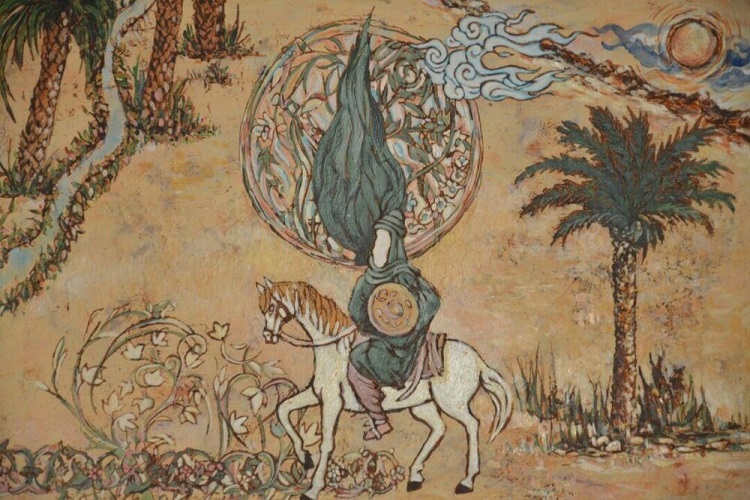 رونمایی از آثار تصویرسازی با موضوع وقایع عظیم کربلا در زنجان