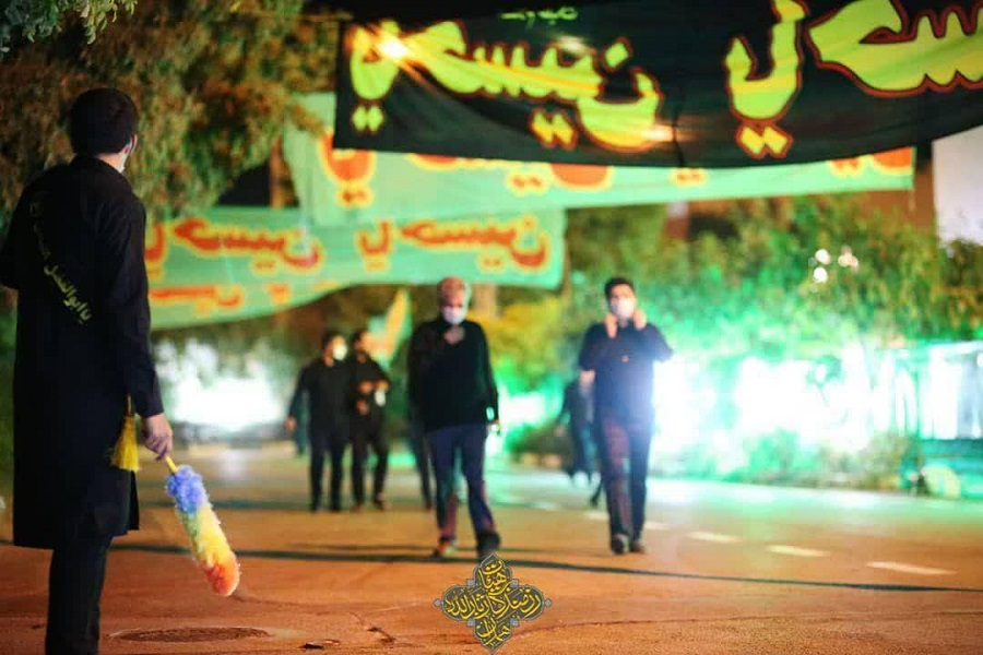 عکس| وداع با پیکر تازه تفحص شده شهید همدانی