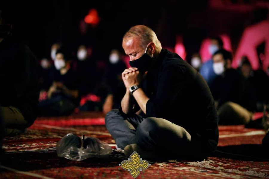 عکس| وداع با پیکر تازه تفحص شده شهید همدانی