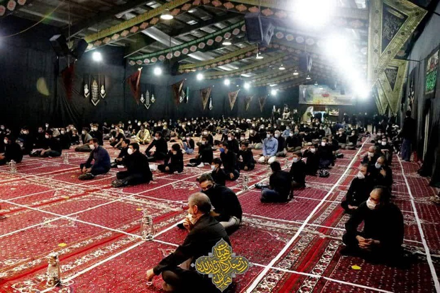 عکس| وداع با پیکر تازه تفحص شده شهید همدانی
