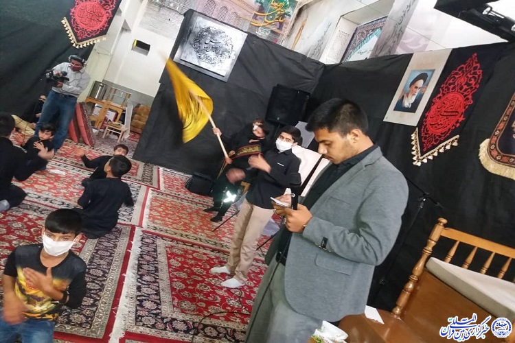 مسجد صاحب الزمان (عج) بجنورد میزبان سوگواری نوجوانان فهما