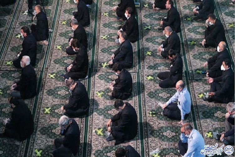 برگزاری نماز ظهر عاشورا در امام&zwnj;زاده سید عباس(ع) بجنورد