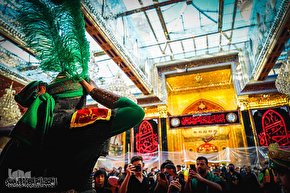 عزاداری شب تاسوعا در کربلای معلی